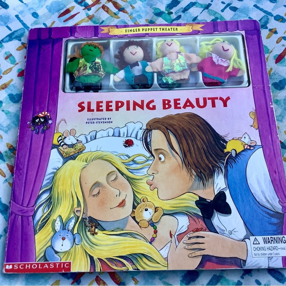 Sleeping Beauty Book and Finger Puppets